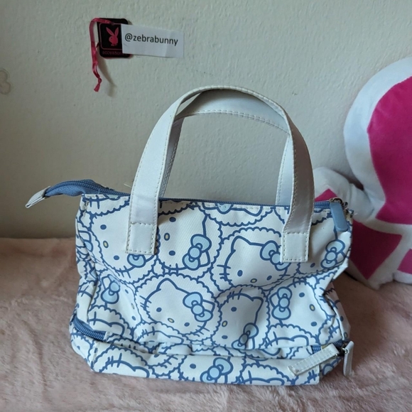 hello kitty makeup cosmetic beauty case bagblue - Picture 5 of 7